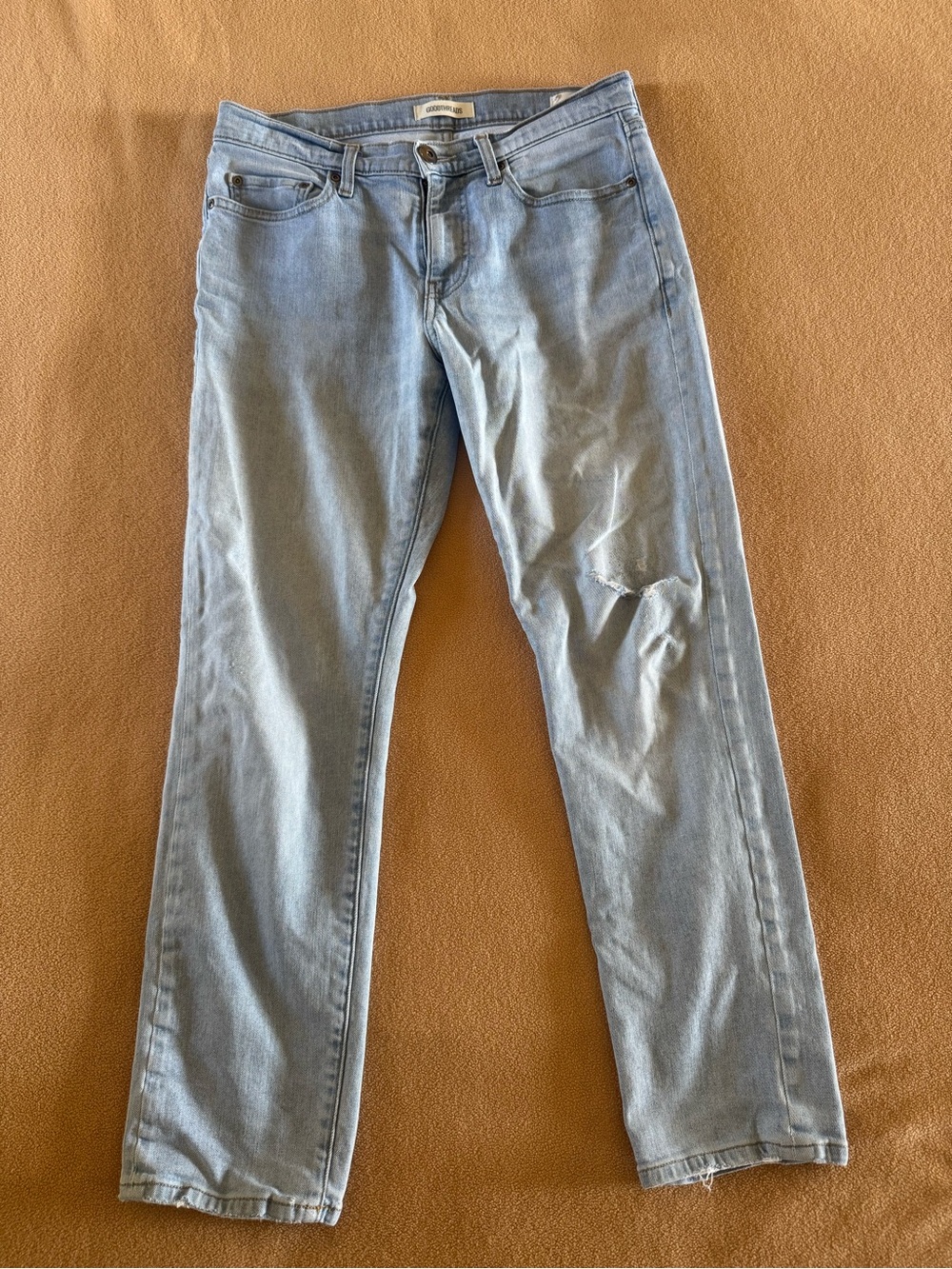 GoodThreads Light Blue women’s Straight-Leg Jeans